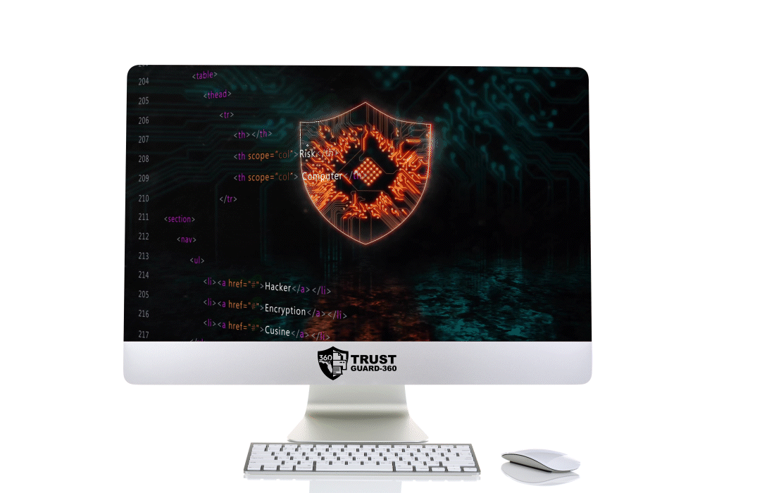 Local business cyber security support & on-site data defense.