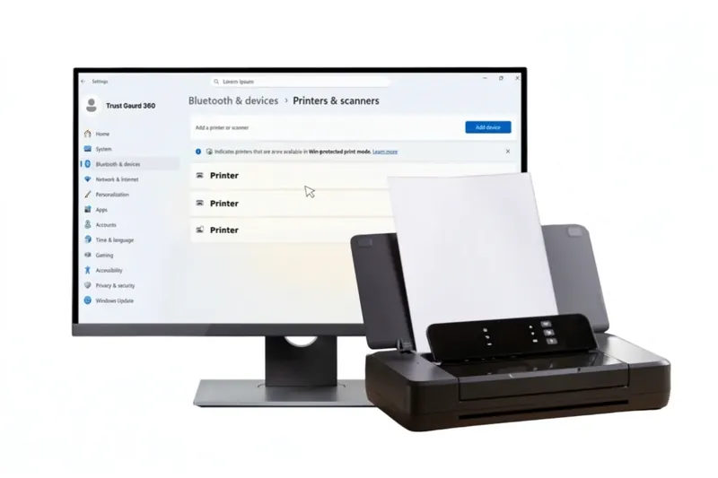 Printer setup with your PC