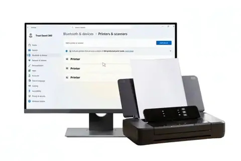 Printer setup with your PC
